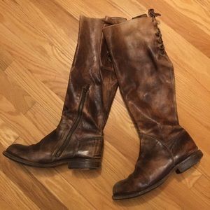Authentic leather Bed Stu Manchester boots